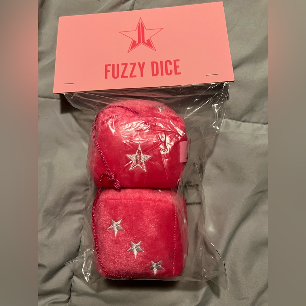 Jeffree Star fuzzy dice